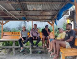 Jalin kedekatan, Bhabinkamtibmas Kelurahan Saumlaki sambangi para Pemuda Imbau jaga Kamtibmas