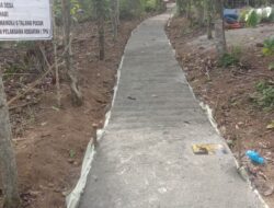Pembangunan Rabat Beton di Pekon Haniarong Sesuai Spek
