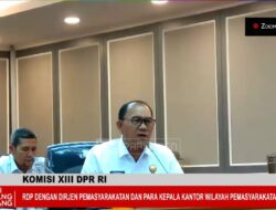 Kakanwil Ditjenpas Babel Ungkap Kondisi Lapas Overcrowded Hingga 101% Di RDP DPR RI