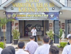 Lapas Narkotika Karang Intan Dorong Penguatan Koordinasi Melalui Kegiatan Apel Pagi
