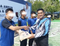 Kepedulian Sosial Lapas Narkotika Karang Intan Tersalurkan Melalui Aksi Gowes Berbagi