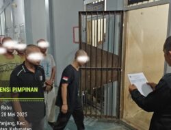 Lapas Narkotika Karang Intan Wujudkan Lingkungan Tertib Melalui Pengenalan Awal Bagi WBP Baru