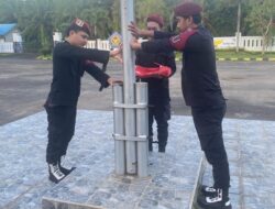 Kibarkan Merah Putih, Lapas Narkotika Karang Intan Teguhkan Semangat Nasionalisme