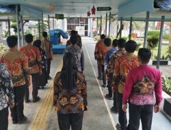 Nilai Kekeluargaan Dan Dedikasi Tercermin dalam Apel Pagi Lapas Narkotika Karang Intan