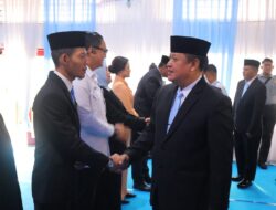 Ka. Kanwil Kemenkumham Kalsel Lantik Pejabat Baru Di Lapas Banjarmasin