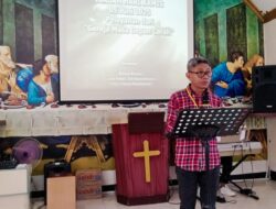 Ibadah Rutin Bulanan, Warga Binaan Nonmuslim Lapas Banjarmasin Dapatkan Penguatan Iman