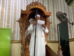 Khidmat Idul Adha, Warga Binaan Lapas Banjarmasin Padati Masjid Baabud Taqwa