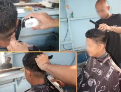 Menjaga Penampilan Di Balik Jeruji: Warga Binaan Lapas Banjarmasin Tetap Produktif