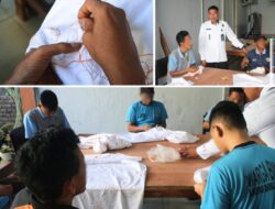Motif Kembang Bunga Jadi Fokus Pelatihan Sasirangan Di Lapas Banjarmasin