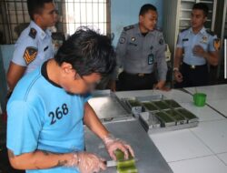Warga Binaan Lapas Banjarmasin Produksi 100 Bungkus Es Wadai Inovatif