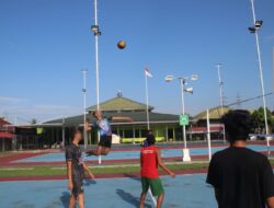 Lapas Banjarmasin Kembangkan Pembinaan Jasmani Melalui Tim Voli Asteda
