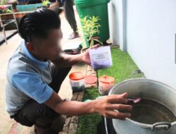 Warga Binaan Lapas Banjarmasin Lestarikan Budaya Lokal Lewat Pewarnaan Kain Sasirangan