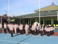 Lapas Banjarmasin Gelar Apel Pagi, Kalapas Tekankan Disiplin Dan Integritas Pegawai