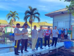 Kalapas Banjarmasin Tinjau Langsung Program Budidaya Lele Sebagai Bentuk Pembinaan Kemandirian