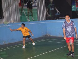 Warga Binaan Lapas Banjarmasin Jaga Kebugaran Lewat Kegiatan Bulu Tangkis Rutin