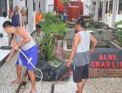 Lapas Banjarmasin Giatkan Kebersihan Blok Hunian Sebagai Upaya Pembinaan Disiplin