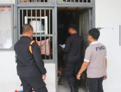 Regu Pengamanan Lapas Banjarmasin Lakukan Pemantauan Terjadwal Secara Humanis Dan Edukatif