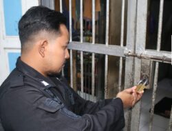 Petugas Lapas Banjarmasin Rutin Laksanakan Deteksi Dini Gangguan Kamtib