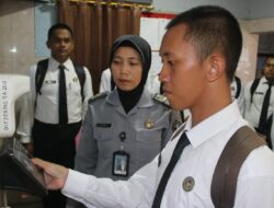 Lapas Banjarmasin Terapkan Sistem Absensi Sidik Jari Bagi CPNS Baru