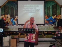 Warga Binaan Kristiani Lapas Banjarmasin Ikuti Ibadah Rutin Bulanan Dengan Khusyuk