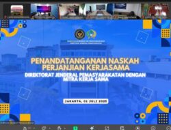 Lapas Banjarmasin Dukung Penandatanganan Kerja Sama Ditjenpas Dengan Delapan Mitra Strategis
