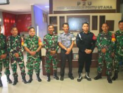 Lapas Banjarmasin Terima Perbantuan Pengamanan Dari TNI Kodim 1007/Mulawarman