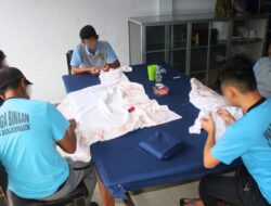 Lapas Banjarmasin Giatkan Pembinaan Kemandirian Lewat Karya Sasirangan