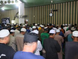 Lapas Banjarmasin Gelar Salat Ashar Berjamaah Untuk Penguatan Spiritual