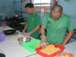 Warga Binaan Lapas Banjarmasin Produksi Risoles Melalui Program Bimbingan Kerja