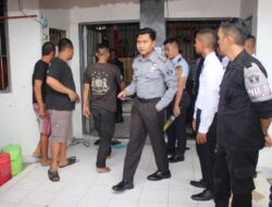 KPLP Lapas Banjarmasin Gelar Razia Kamar Hunian Warga Binaan