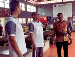 Kalapas Banjarmasin Tinjau Langsung Dapur Lapas Pastikan Layanan Makanan Layak