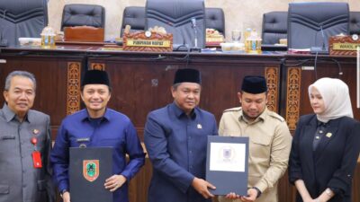 Kanwil Ditjenpas Kalsel Hadiri Rapat Paripurna DPRD Agenda Perubahan APBD 2025