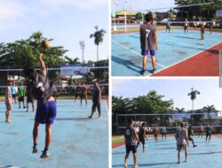 Pembinaan Kepribadian Lewat Voli Diperkuat Di Kalangan Warga Binaan Lapas Banjarmasin