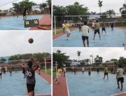 Lapas Banjarmasin Bangun Semangat Sportif Warga Binaan Lewat Voli