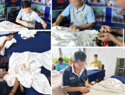 Lapas Banjarmasin Kembangkan Potensi Warga Binaan Lewat Kain Sasirangan