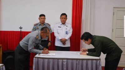 Kanwil Ditjenpas Kalsel Fasilitasi Kerja Sama Pengelolaan Kantin Dengan Sapalindo