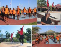 Lapas Banjarmasin Hadirkan Suasana Rekreatif Lewat Senam Pagi