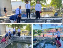 Budidaya Ikan Lele Jadi Sarana Pelatihan Kerja Bagi Warga Binaan