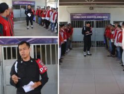 Tahanan Lapas Banjarmasin Diberangkatkan Ke PN Usai Pemeriksaan