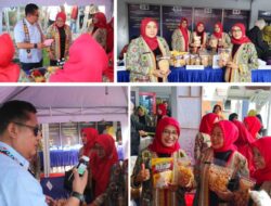 Karya WBP Lapas Banjarmasin Tampil Di Bazar Pertemuan Rutin PIPAS