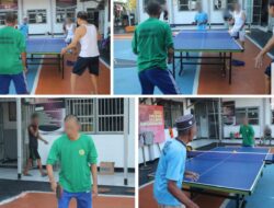 Lapas Banjarmasin Dorong Pembinaan Mental Lewat Olahraga Ringan