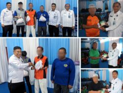 Lapas Banjarmasin Perhatikan Kesehatan WBP Melalui Bantuan Harian