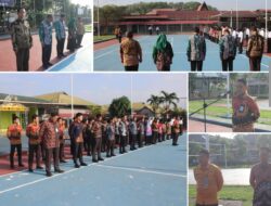 Lapas Banjarmasin Ajak Pegawai Semangat Sambut Kemerdekaan Lewat Apel Pagi