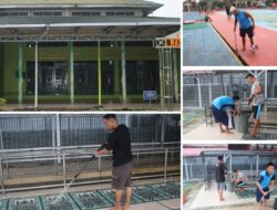 Warga Binaan Lapas Banjarmasin Tingkatkan Kepedulian Melalui Aksi Bersih Masjid