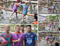 Lapas Banjarmasin Hadirkan Hiburan Unik Melalui Lomba Pukul Guling