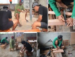 Bengkel Kerja Lapas Banjarmasin Hasilkan Produk Mebel Bernilai Jual