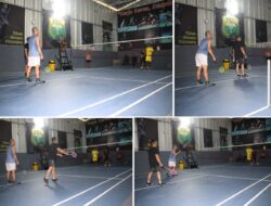 Blok Echo Menang 2–1 Atas Blok Delta Di Final Ganda Bulutangkis Lapas Banjarmasin