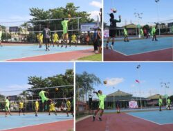 Blok D Harus Puas Jadi Runner-Up Bola Voli Lapas Banjarmasin