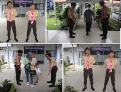 Anggota Pramuka Warga Binaan Lapas Banjarmasin Terlibat Aktif Dalam Pelayanan Humanis