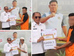 Lomba Azan Bilal Jumat Jadi Sarana Pembinaan Spiritual Di Lapas Banjarmasin